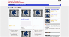 Desktop Screenshot of hotelsinminneapolismn.org